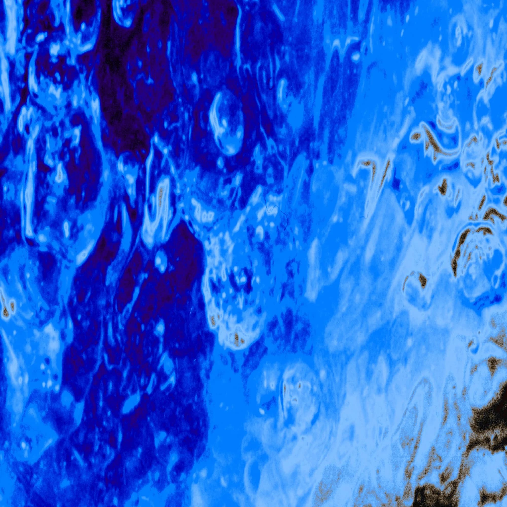Breath under Pressure, detail of the surface at actual size